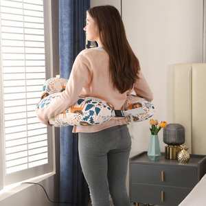 Almohadas de Lactancia de Gran Tamaño para Mamá y Bebé, con Correa Ajustable para la Cintura, Almohada de Apoyo para Bebé - Product Image 2