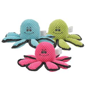 Colorful Crochet Bird <b>Plush</b> Toys with Rope Tails for Pet Birds Boredom Buster Cartoon Style Interactive Plaything - Product Image 2