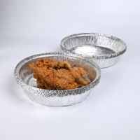 Barquettes rectangulaires jetables en aluminium avec couvercle en plastique PP pour la cuisson et la rôtissure, moulées en pulpe