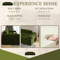 ModHomi Vente Chaude Canapé Côtelé en Boîte Canapé-Lit Compresse Sous Vide Ensemble de Canapé Modulable et Sectionnel
