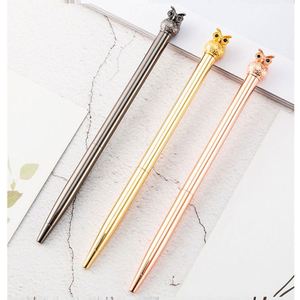 Novelty Styling Business Slim Metal Top Owl Ballpoint <b>Pen</b> With Custom Printed Logo Wholesale Student Gift - Product Image 6