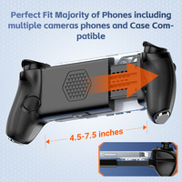 Manette de jeu pour téléphone portable Gamwing AB01 AB02 AoBing Max Max+, joystick, type-C filaire et compatible BT pour Android IOS PC Switch
