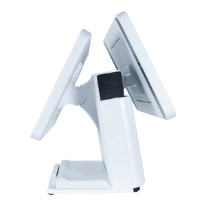 15.6 Inch Dual Screen Pos System Point of Sale All-in-one/<strong>cashier</strong> Register Checkout <strong>Machine</strong> Cash <strong>Self</strong> Checkout <strong>Machine</strong> for Shop - Product Image 5