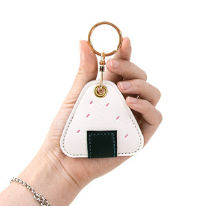 Cá nhân sáng tạo <span class=keywords><strong>Keychain</strong></span> dễ thương món quà nhỏ phim hoạt hình trái cây giọt nước vuông truy cập thẻ da Bìa <span class=keywords><strong>Keychain</strong></span> - Product Image 2