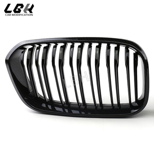 Calandre de pare-chocs avant pour <span class=keywords><strong>BMW</strong></span> série <span class=keywords><strong>1</strong></span> F20 2015-2018 Impression par transfert d'eau <span class=keywords><strong>Grille</strong></span> de ventilation de radiateur en ABS - Product Image 4