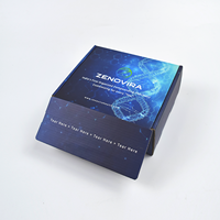 Boîtes d'expédition en carton pour médicaments avec bande adhésive auto-scellante personnalisée, fermeture éclair, pelable, pour envoi postal