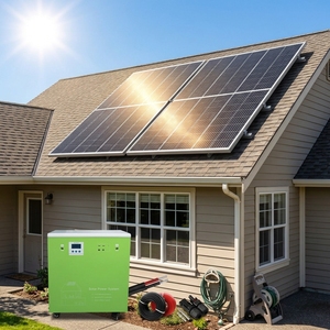 Sistema de Energía Solar Integrado Fuera de la Red con Batería de Litio de Larga Duración de 5kW WON-SESS-AP6000W Sistema Solar Doméstico Todo en Uno de 1000W S - Product Image 1