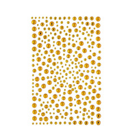 Autocollant en strass multicolore vibrant de haute qualité pour coque de téléphone ludique, accessoire technologique artistique, kits de bricolage