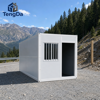 Structure en acier durable Maisons préfabriquées modernes en conteneurs Maisons en conteneurs pliables portables pour bureau de chantier