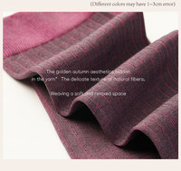 Chaussettes mi-mollet en coton mercerisé pour femme, marron-rouge, simples et tendance, disponibles en plusieurs couleurs