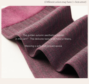 Thời Trang Nâu Màu Đỏ Của Phụ Nữ Đơn Giản Mercerized Bông Vớ Trong Nhiều Màu Sắc Giữa Ống Mắt Cá Chân Vớ - Product Image 2