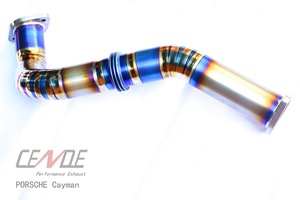 3.0T ท่อไอเสียสแตนเลส Catback สำหรับ Porsche Boxster และ Cayman <span class=keywords><strong>981</strong></span> - Product Image 3