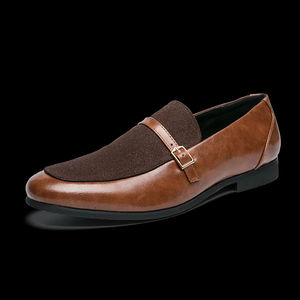 Chaussures Oxford de mariage de luxe pour hommes en cuir véritable personnalisé de style rétro, formelles, italiennes, en cuir de vachette pleine fleur - Product Image 2