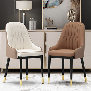 <span class=keywords><strong>Chaise</strong></span> de salle à manger moderne de style Wabi-sabi/Japandi/Nordique, rembourrée et capitonnée, pour restaurant, <span class=keywords><strong>chaise</strong></span> de salle à manger européenne blanche - Product Image 4