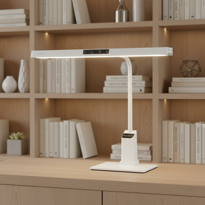 Neueste Vollspektrum-Kuppel-Metall-Lernlampe für Kinder & Schüler Augenschutz-Schreibtischlampe mit Touch-Steuerung - Product Image 1