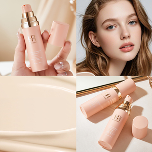 Private Label Natural Organic Vegan SPF50 Waterproof Liquid Cream <b>Foundation</b> Color Change Makeup for All Skin Types - Product Image 6