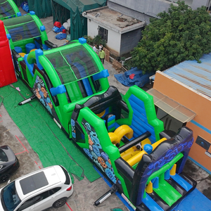 Parcours d'obstacles gonflable sur le thème des engrenages mécaniques, en PVC durable, pour les fêtes d'enfants, la <span class=keywords><strong>location</strong></span>, les événements de carnaval - Product Image 3