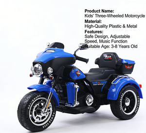 Nuevo Diseño de Motocicletas y Triciclos Eléctricos de Plástico para Niños de 2 a 4 y de 5 a 7 Años, Estilo Harley - Product Image 4