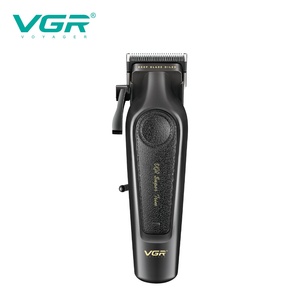 VGR197 Nuevo <span class=keywords><strong>cortapelos</strong></span> eléctrico transfronterizo de acero inoxidable para salones, recortadora degradada para cabello con acabado aceitado, recargable para uso doméstico masculino - Product Image 5