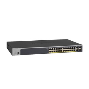 Switch Inteligente <span class=keywords><strong>ATT</strong></span> GS728TPv2 con Gestión Inteligente PoE+ de 24 Puertos Gigabit Ethernet y 4 Puertos SFP de 190W, con Nube Opcional - Product Image 1
