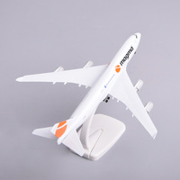 Maquette d'avion B747-400 Magma Aviation 20cm, faite à la main, pour bureau, cadeau d'affaires