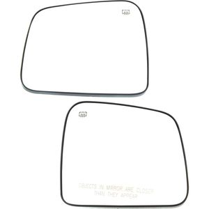 Lente de Espejo Retrovisor para Jeep Grand Cherokee y Dodge Durango 68092053AB, Repuesto Izquierdo y Derecho - Product Image 1