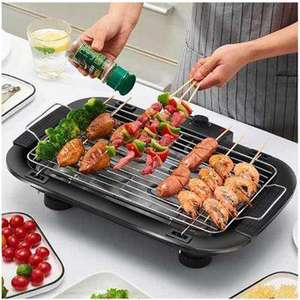 Grill électrique BBQ sans fumée, plaque chauffante électrique avec table à fondue coréenne, facile à nettoyer, barbecue portable HQBG0013, <span class=keywords><strong>vente</strong></span> chaude - Product Image 3