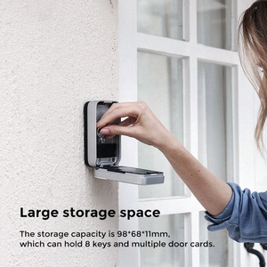 Llave electrónica segura con huellas dactilares y Blue-Tooth Realtor Lock Box Smart Lockbox <span class=keywords><strong>Airbnb</strong></span> - Product Image 3