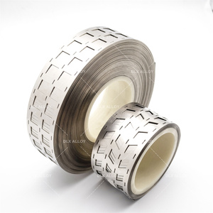 Strisce di Nichel Puro Punzonate OEM 0.15mm 0.2mm per Saldatura Batterie 18650/21700, Connettore per Batterie ad Alta Conducibilità - Product Image 4