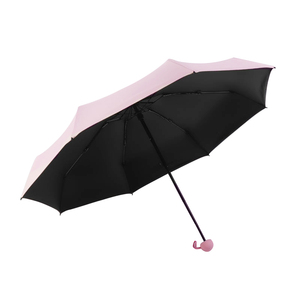 Ombrello Capsule Mini Personalizzato da 19 e 21 Pollici, Protezione UV, 5 Pieghe, in EVA con Logo - Product Image 4