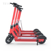 Fitcoo Trottinette électrique urbaine de partage de 10 pouces avec dispositif IoT Code QR Gestion de flotte de trottinettes électriques Partage de trajets