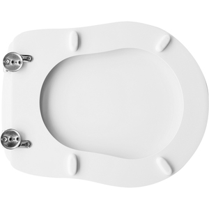 Copriwater Kerasan Retro Vase, Design Moderno Allungato, Chiusura Ammortizzata, Realizzato in Legno di Bambù, Plastica e Resina di Urea, con Telecomando - Product Image 2