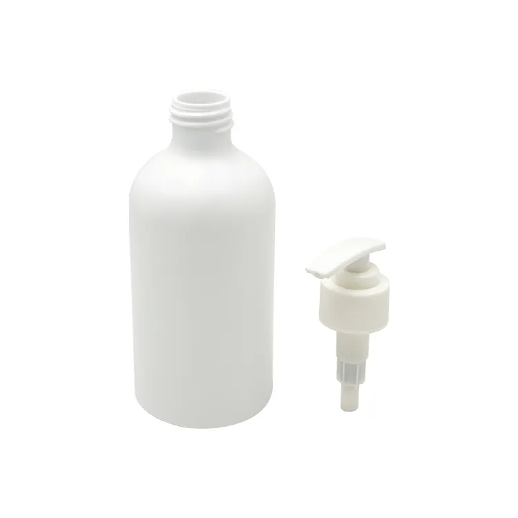 工場環境にやさしいラウンドペットホワイト350Mlボディローションボトルプラスチックボトル