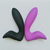 Masseur de prostate électrique avec fonction de vibration anale, jouet érotique en silicone