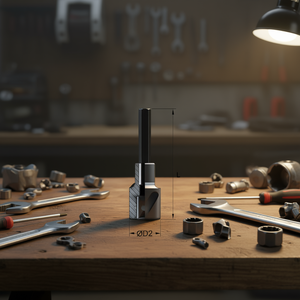 Douille Fervi avec insert hexagonal long, entraînement 10 mm, longueur L, diamètre D2 - Product Image 3