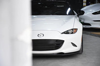 Lèvre avant en fibre de carbone style LEG pour Mazda MX5 ND2