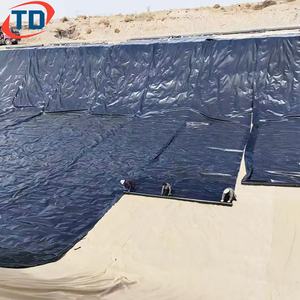 Géomembrane anti-UV et imperméable 0,5 mm 0,8 mm 0,9 mm 1,6 mm 2 mm pour bassin artificiel et lagune - Product Image 2