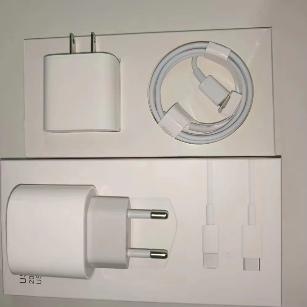 Chargeur PD 20W blanc avec câble C-C