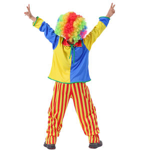 BAIGE <span class=keywords><strong>cirque</strong></span> Clown Cosplay Costume pour enfants Halloween fête magicien scène spectacle vêtements Clown combinaison pour garçons - Product Image 4