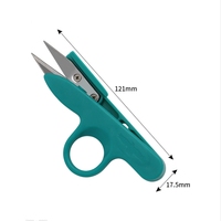 Ciseaux de tailleur miniatures très vendus, coupe-fil en forme de U, manche en plastique pour la maison, ciseaux à fil