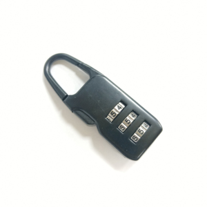 Portable Safe 3 digital Number Mini Combination Lock,3-dial Rotary TSA Backpack Safe Travel Lock,Reset Codeword Luggage Lock