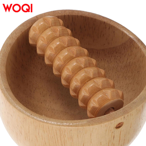 Masajeador de Vientre con Varilla Meridiana de Madera de Haya WOQI, Fácil de Usar para Tonificar y Reafirmar el Cuerpo, Elimina Toxinas - Product Image 6