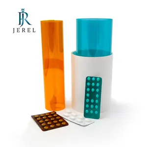 JEREL-rollo de película triplex de pvc, pvdc