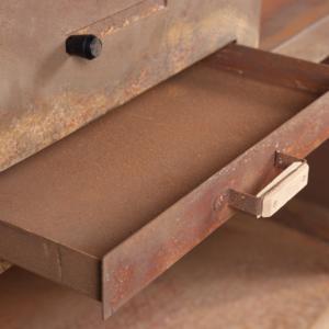 Plancha <span class=keywords><strong>brasero</strong></span> 65 pouces en acier Corten robuste avec structure KD et gril barbecue pour extérieur et jardin - Product Image 5