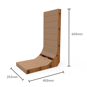L-vormige kattenkrabplank, afneembare krabpaal, klauwenslijper, klimspeelgoed, 50 stuks, gemaakt van sisalhout, huisdierenmeubilair - Product Image 4