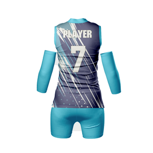 定制排球背心 排球球衣 女式耐用排球服装 - Product Image 3