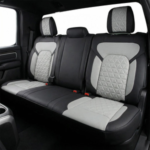 Housse de siège de luxe GANE Design en cuir Nappa multicolore, respirante et durable, adaptée aux sièges intérieurs Dodge Ram - Product Image 3