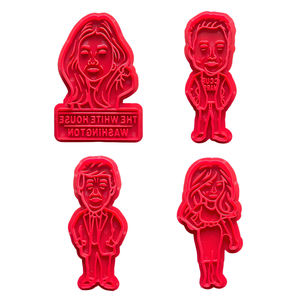 Sello Personalizado para Galletas <span class=keywords><strong>de</strong></span> Plástico, Molde para Galletas, Cortador <span class=keywords><strong>de</strong></span> Galletas, Herramienta para Repostería, Cortadores <span class=keywords><strong>de</strong></span> Relieve para Galletas, Fondant, Plastilina y Arcilla - Product Image 2