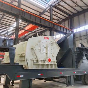 Usine de Production d'agréments de pierre minière, Station de concassage à Impact Mobile, prix d'usine de concassage à Impact de granit et de calcaire Mobile - Product Image 5