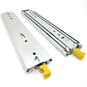 Glissière à roulement à billes en acier laminé triple extension à verrouillage et déverrouillage robuste de 2000 mm 227 kg pour caravanes - Product Image 2